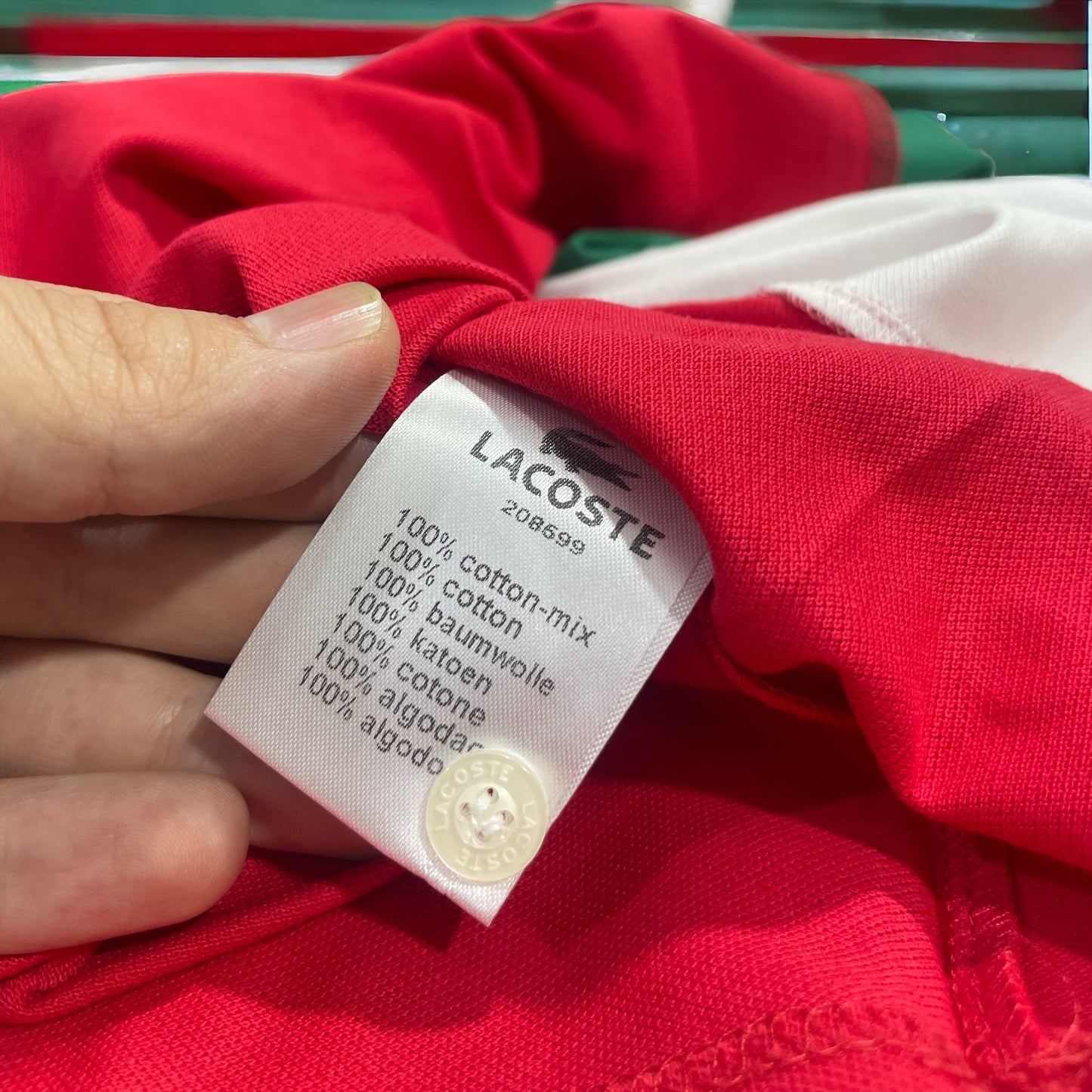 Polo lacoste Italy