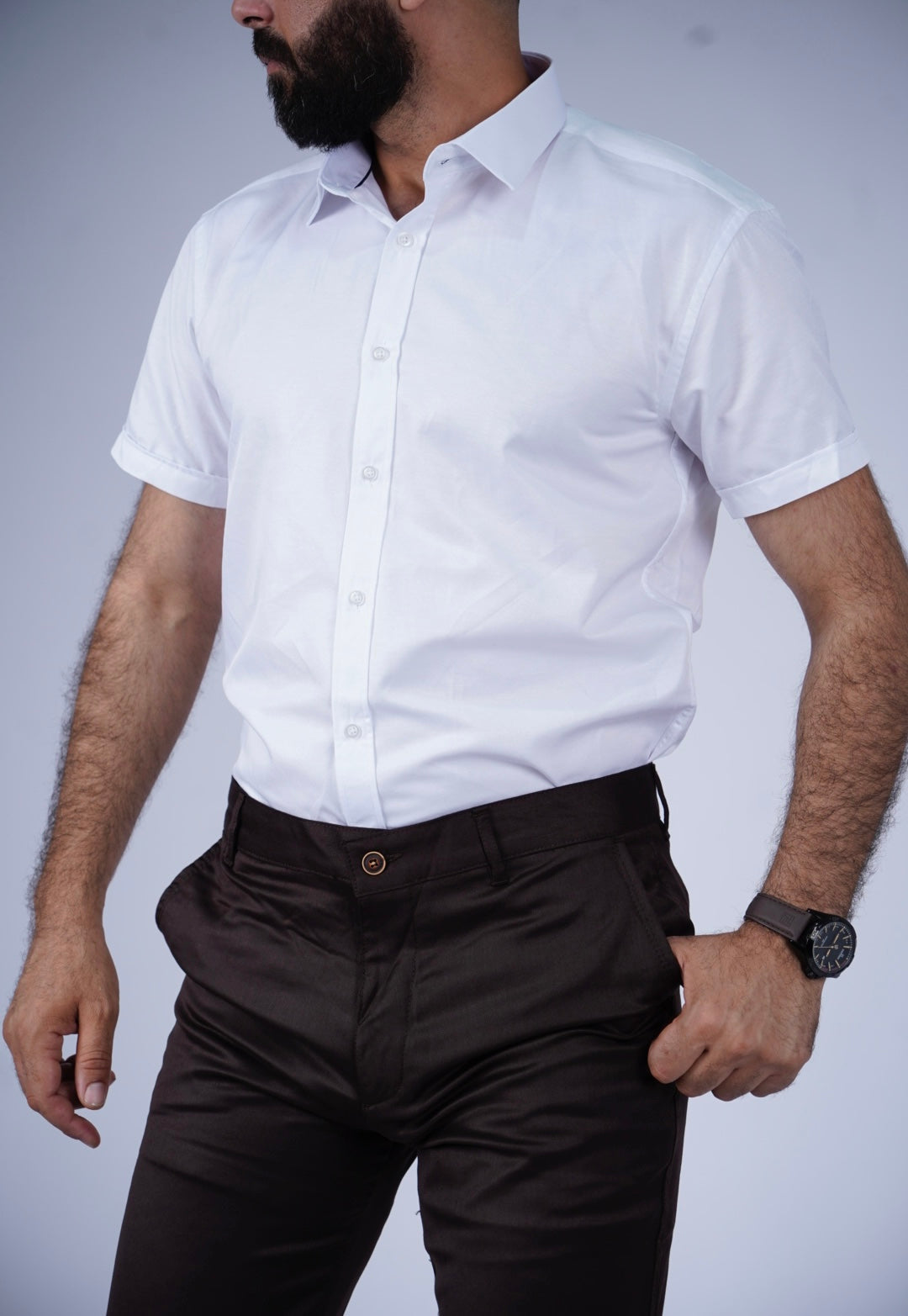 Chemise Slim-fit demi