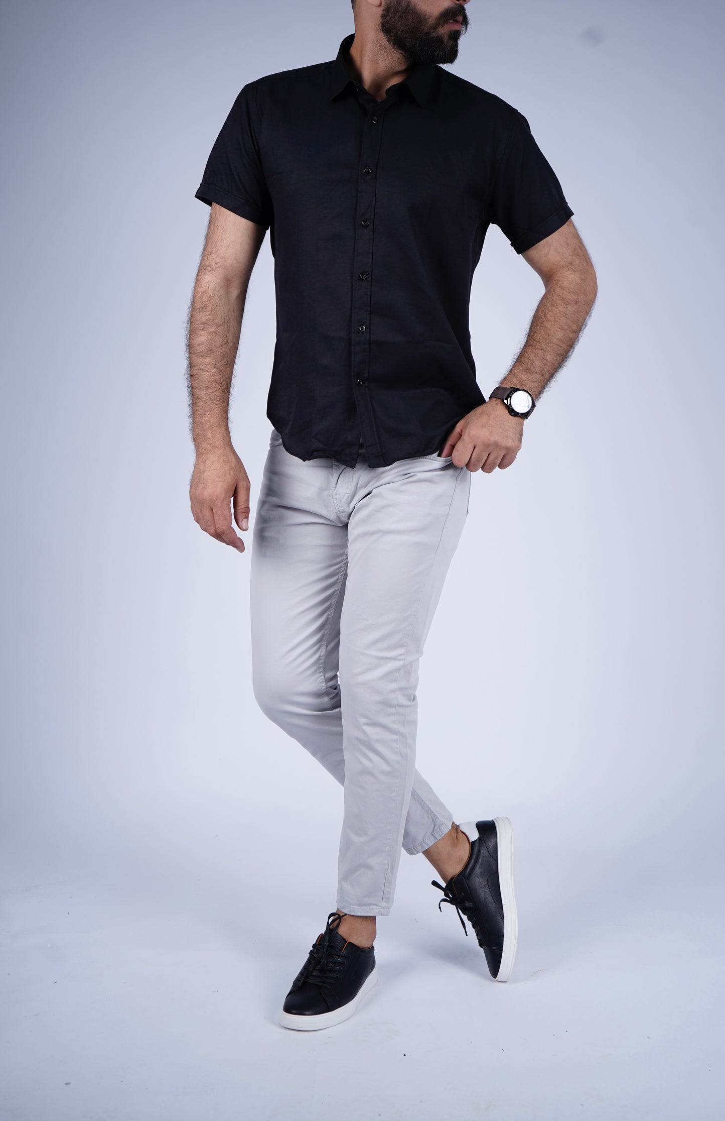 Chemise Slim-fit demi