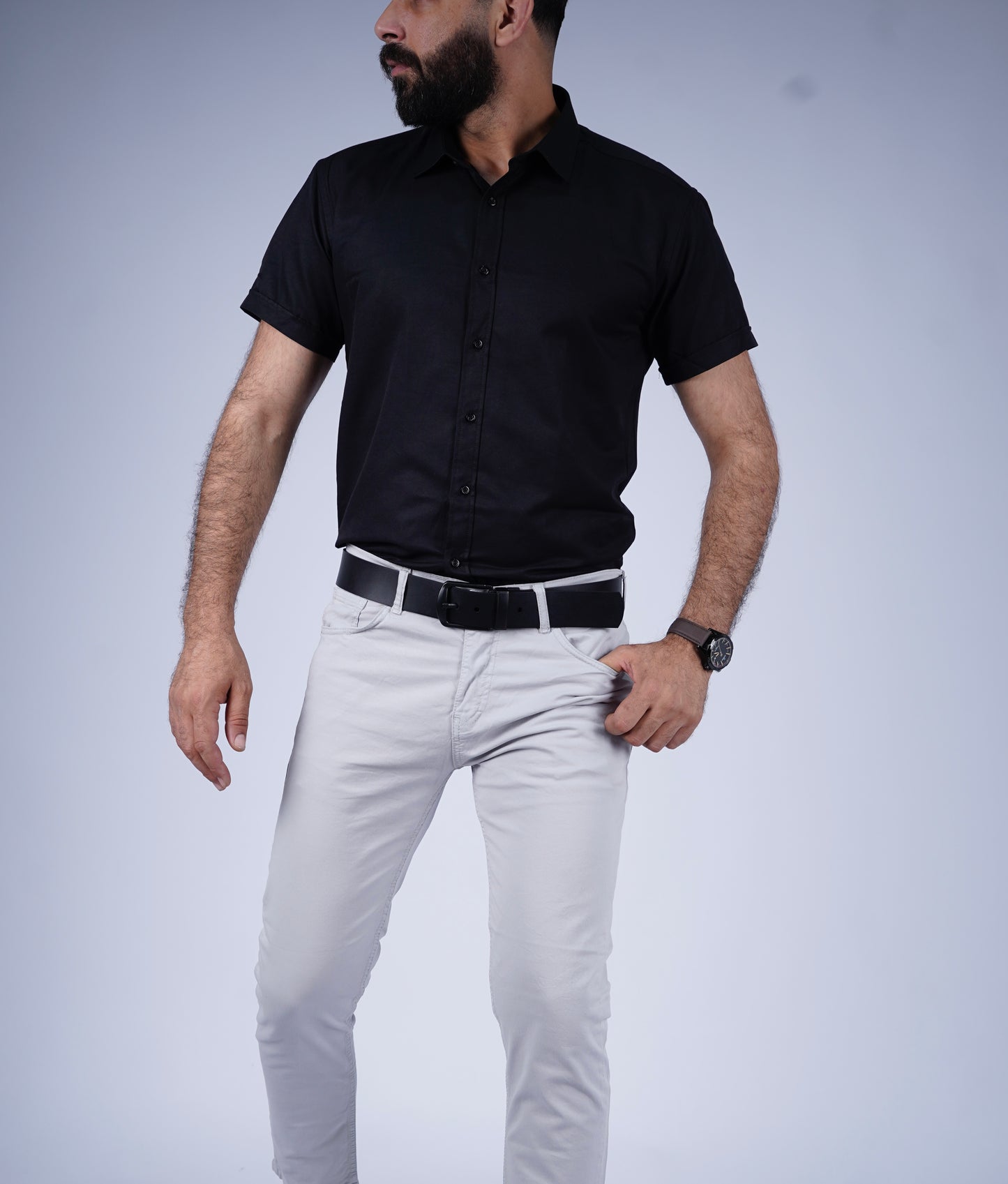 Chemise Slim-fit demi
