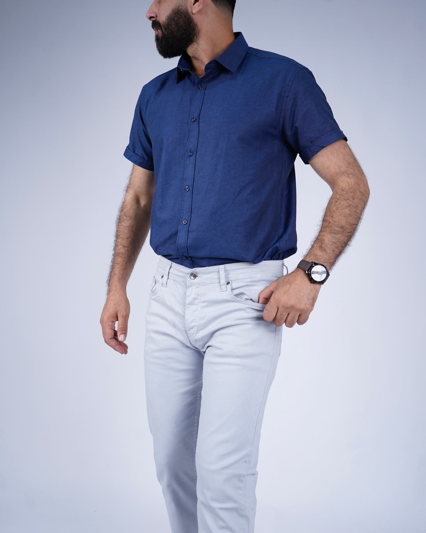Chemise Slim-fit demi