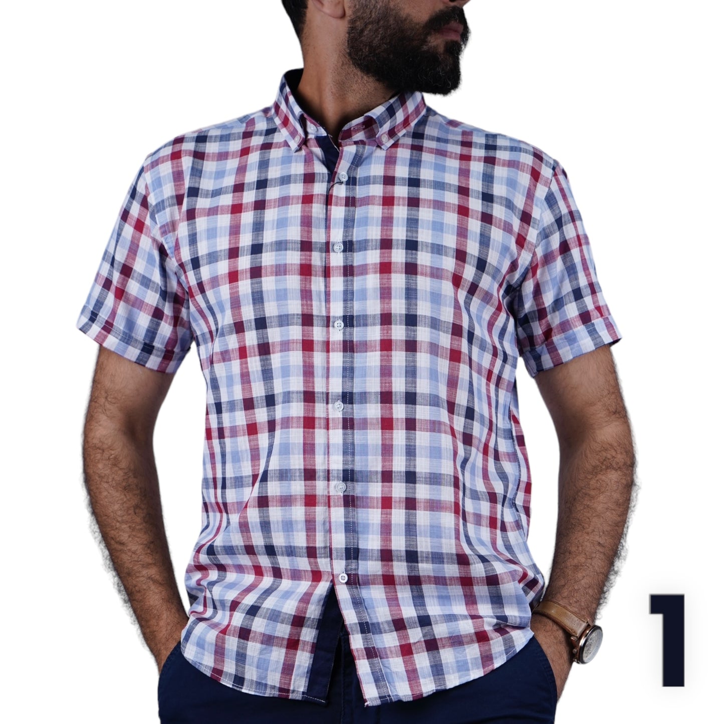 Chemise a carreaux