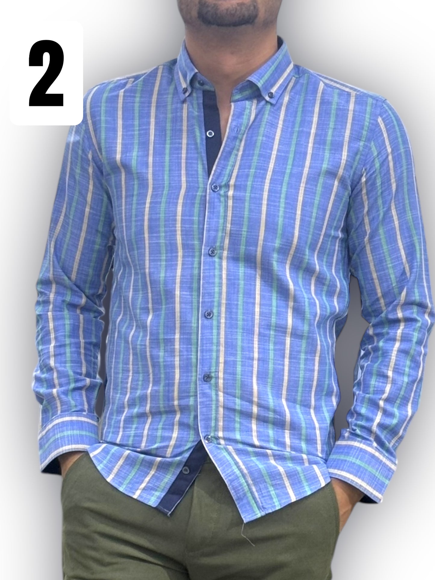 Chemise a rayure