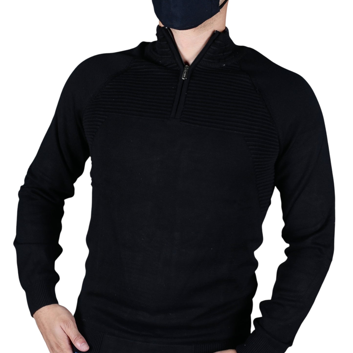 Pullover demi Zip