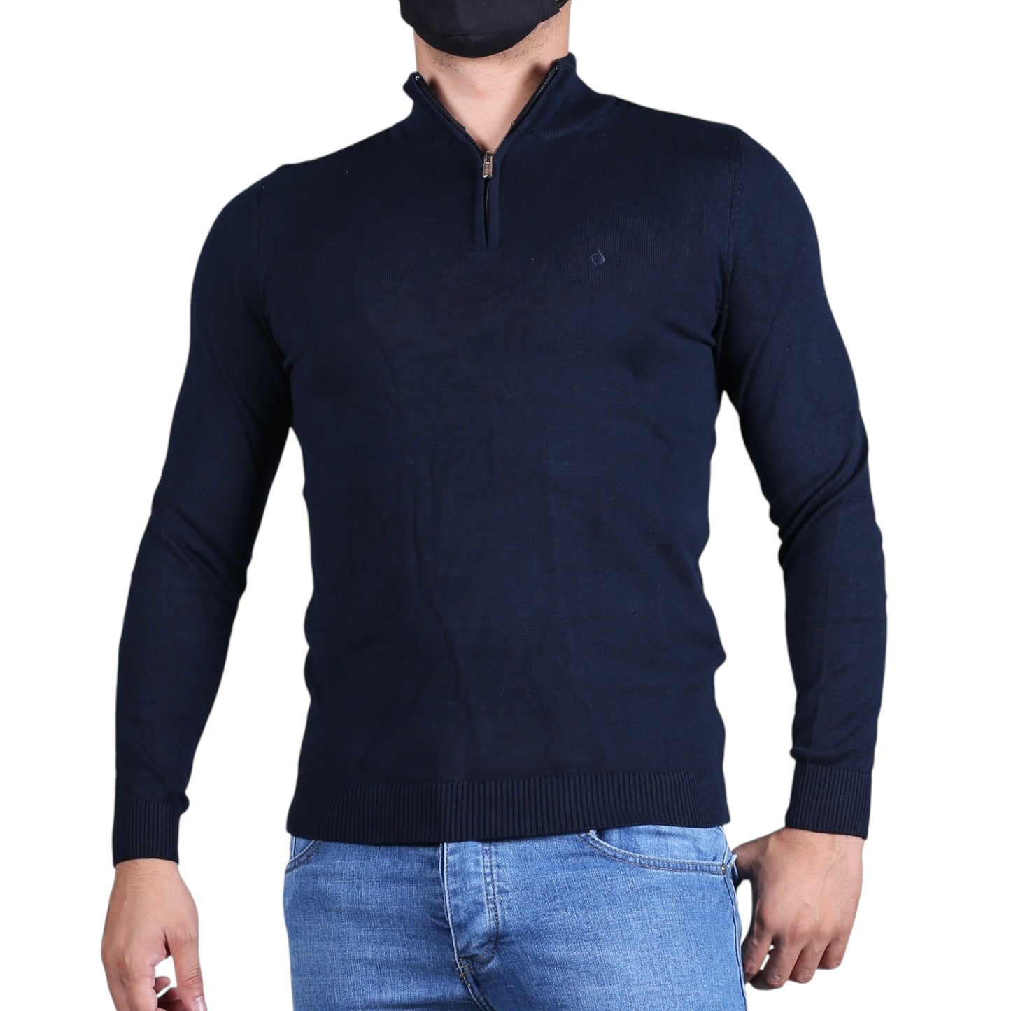 Pullover demi Zip