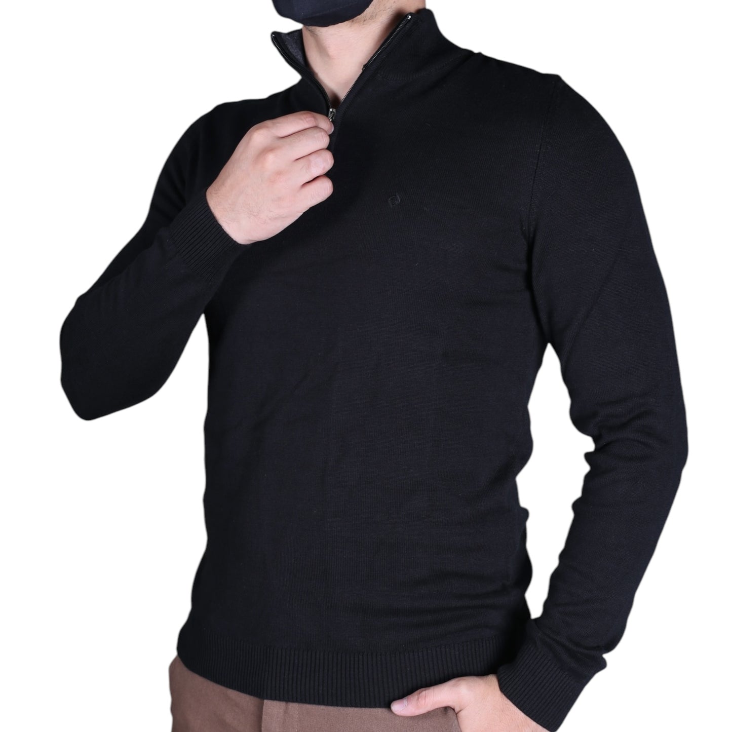 Pullover demi Zip