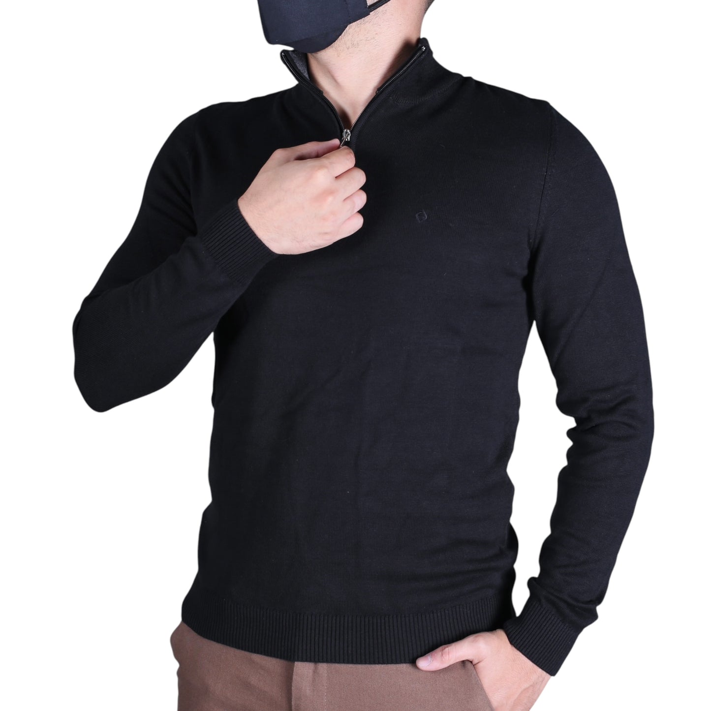 Pullover demi Zip