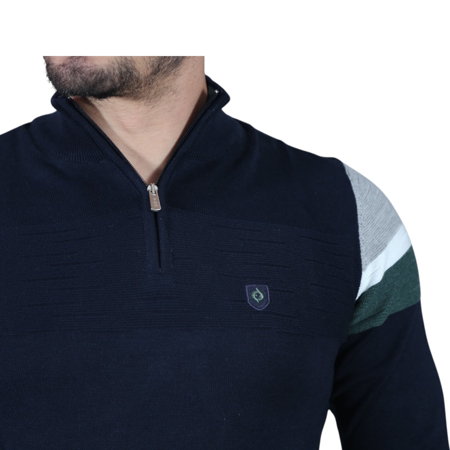 Pullover demi Zip