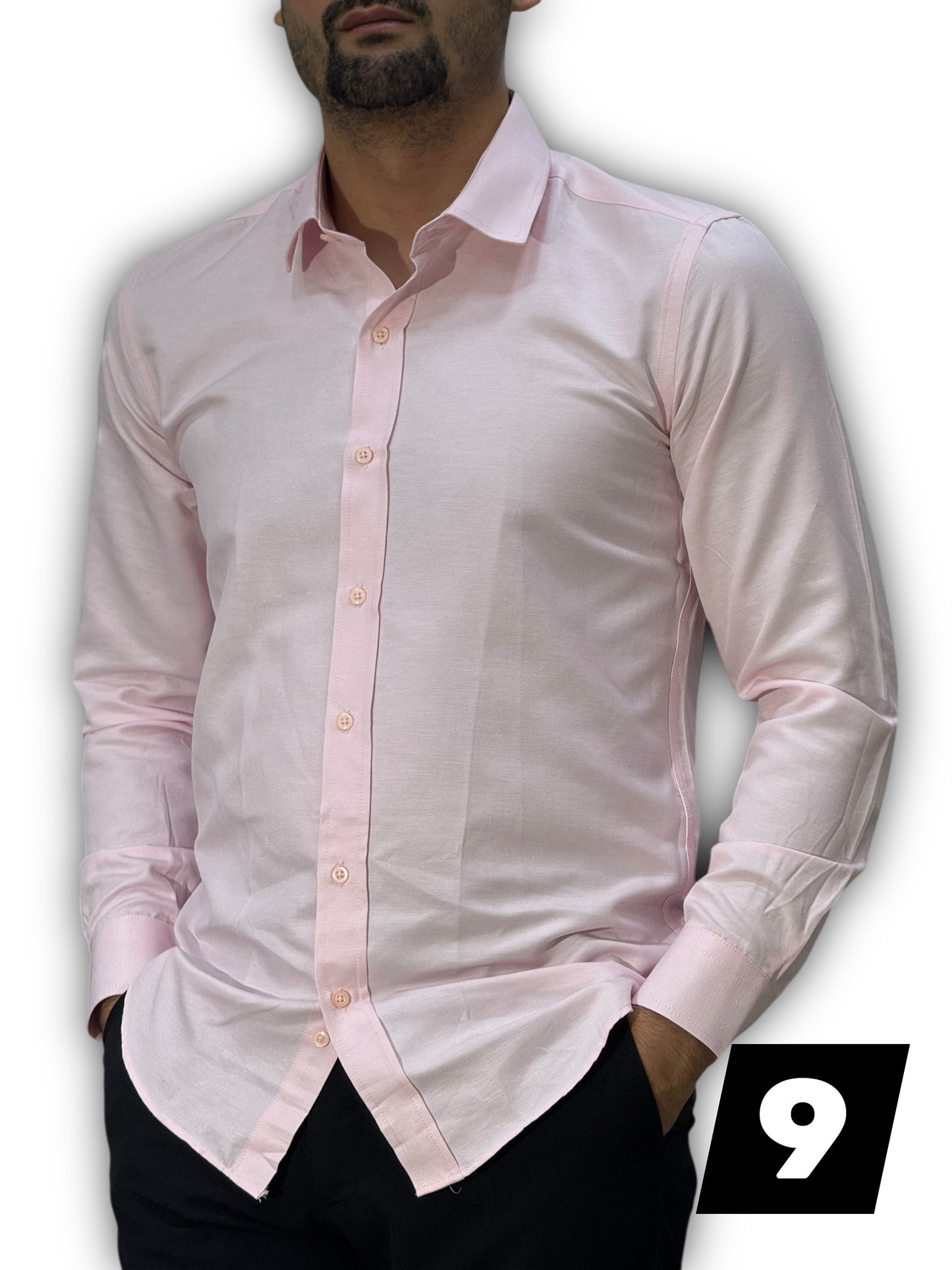 Chemise manche long uni