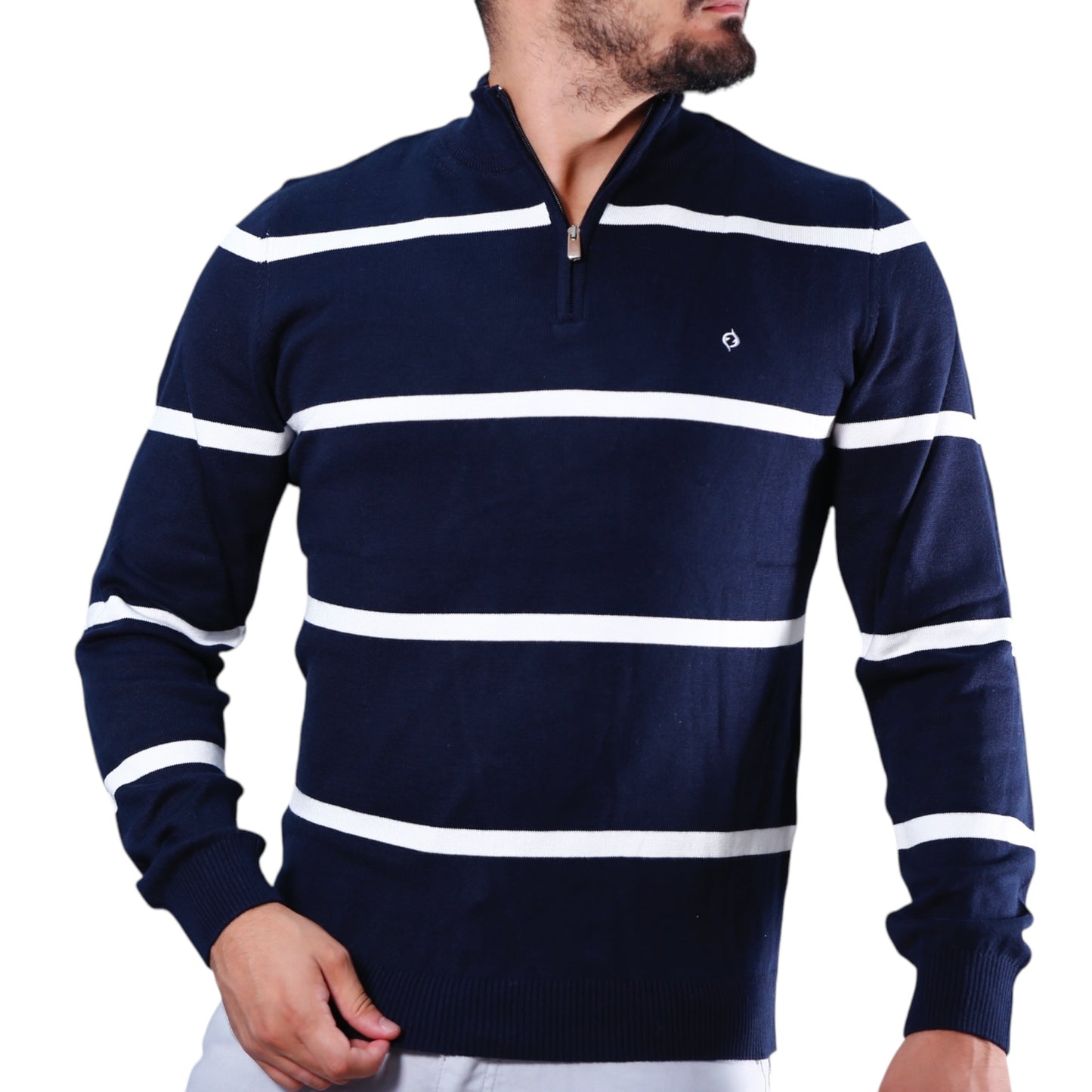 Pullover demi Zip