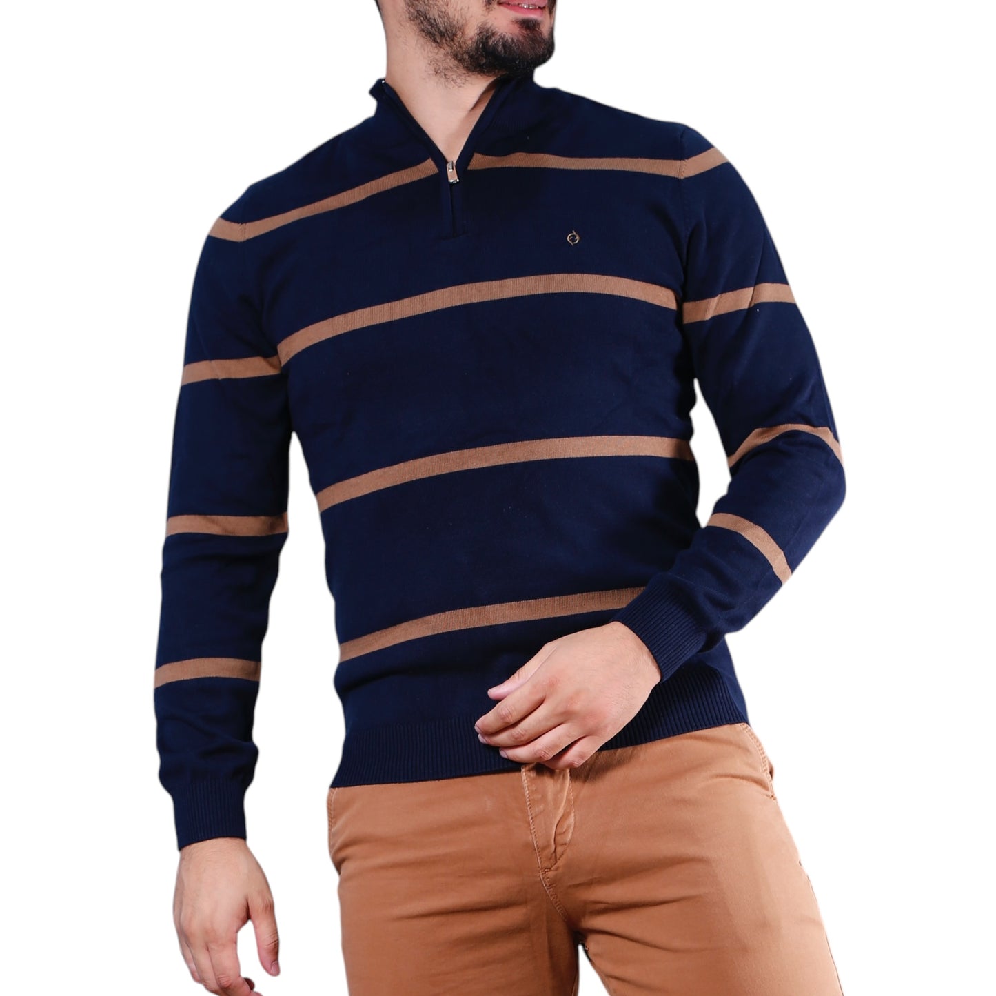 Pullover demi Zip