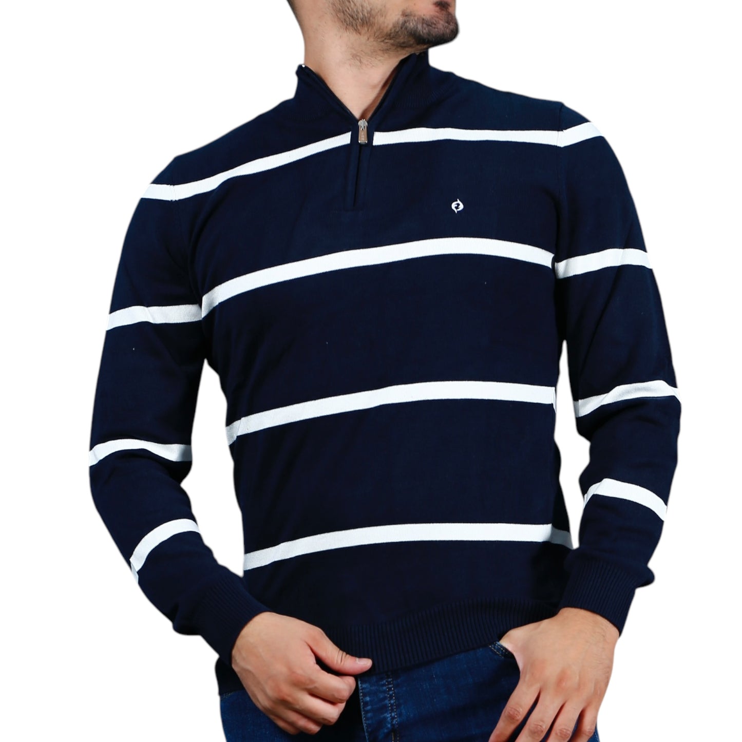 Pullover demi Zip