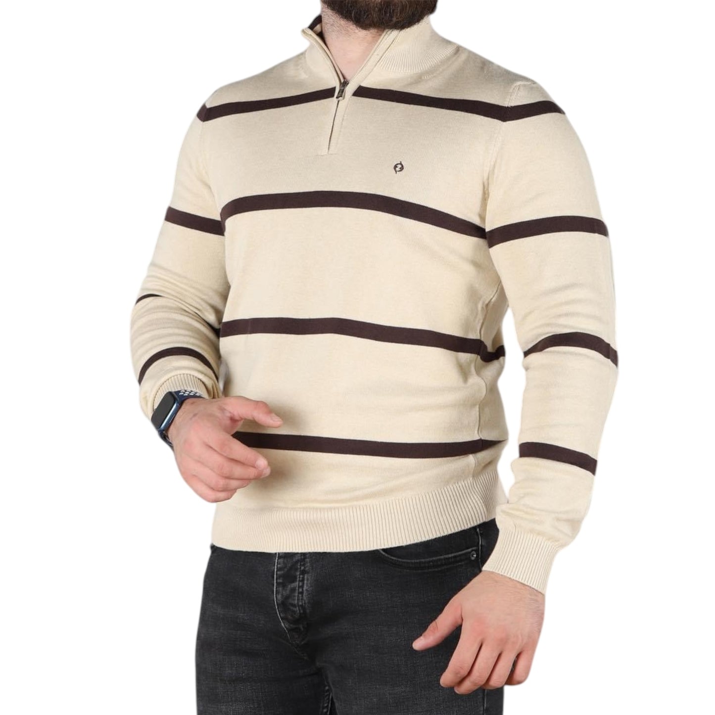 Pullover demi Zip