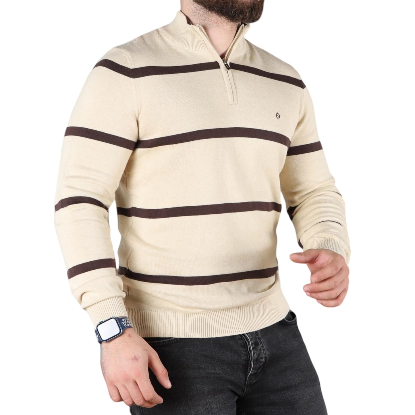 Pullover demi Zip
