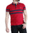 Lacoste 2 bande rouge
